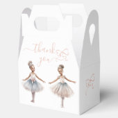 Tutu Schattigee Elegante Ballerina Verjaardag Dank Bedankdoosjes (Geopend)