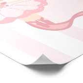 Tutu Schattigee meisjes '2e ballerina verjaardag w Poster (Hoek)