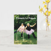 Tutu Vriendschap Kaarten voor Vrouwen (Gele Bloem)