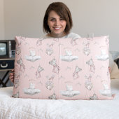 Tutus and Tiaras Pink Standard Kussensloop