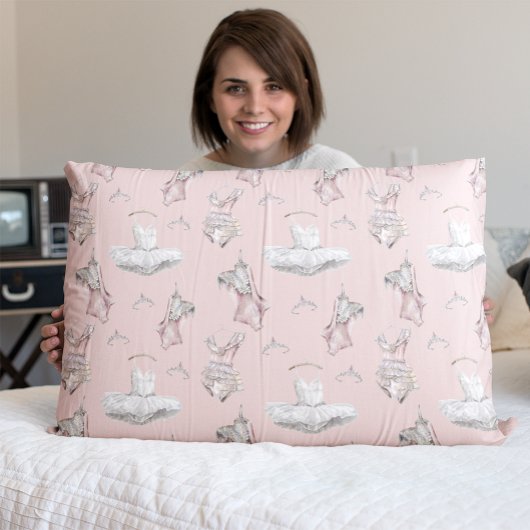 Tutus and Tiaras Pink Standard Kussensloop