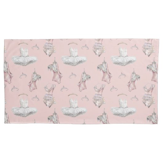 Tutus en Tiaras King Pink Kussensloop (Voorkant)