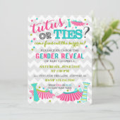 Tutus of Stropdassen Genderonderzoek Kaart (Staand voorkant)