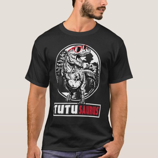Tutusaurus dinosaurus tutu saurus oma t-shirt (Voorkant)
