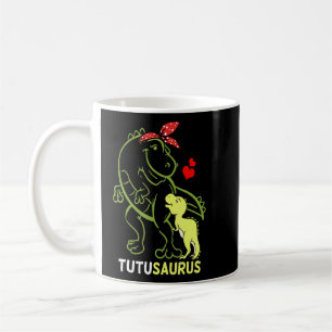 Tutusaurus Tutu Tyrannosaurus Dinosaur Baby moeder Koffiemok
