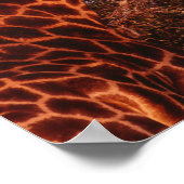 Tutwa, giraffe in Tetswana, Poster (Hoek)