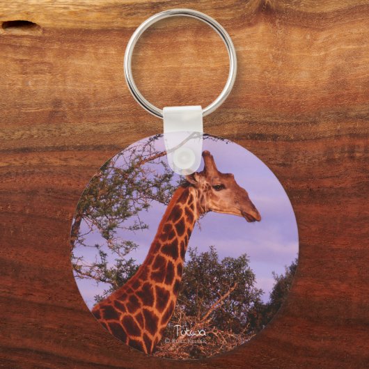 Tutwa, Giraffe in Tetswana, Sleutelhanger (Voorkant)
