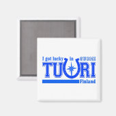 Tuuri Finland magnet - aanpasbaar (Voorkant / Achterkant)