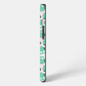 Tuurkleurige Whimsical Uilen iPhone Hoesje (Linkerkant)