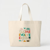 Tuurlijk, hier is een tasontwerp met de tekst "Gam Grote Tote Bag (Voorkant)