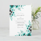 Tuurlijk Lentewedding in Ademloze Tint Kaart (Staand voorkant)