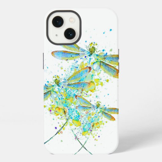 Tuurlijk Libel spatten  iPhone Hoesje (Achterkant)