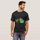 Tuurlijk! Tekenfilmvis T-shirt (Voorkant volledig)