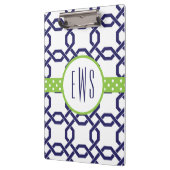 Tuurwerk en gemonogrammeerd klembord voor graan (Links)