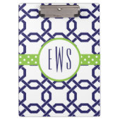 Tuurwerk en gemonogrammeerd klembord voor graan (Voorkant)