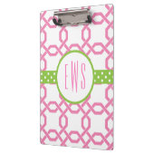 Tuurwerk en gemonogrammeerd klembord voor graan (Links)