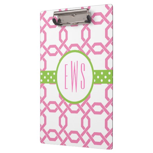 Tuurwerk en gemonogrammeerd klembord voor graan (Links)