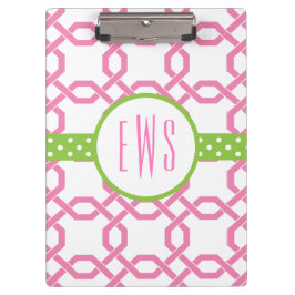 Tuurwerk en gemonogrammeerd klembord voor graan