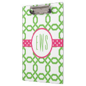 Tuurwerk en gemonogrammeerd klembord voor graan (Links)