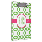 Tuurwerk en gemonogrammeerd klembord voor graan (Rechts)