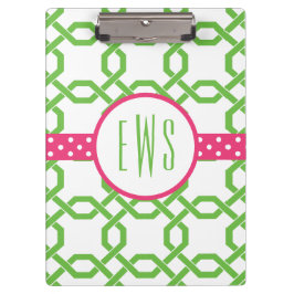 Tuurwerk en gemonogrammeerd klembord voor graan