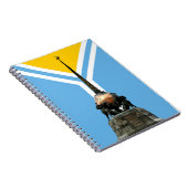 TUVA - Centraal-Azië - Monument en notitieboek van (Rechterzijde)