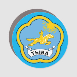 Tuva Coat of Arms Car Magnet Automagneet