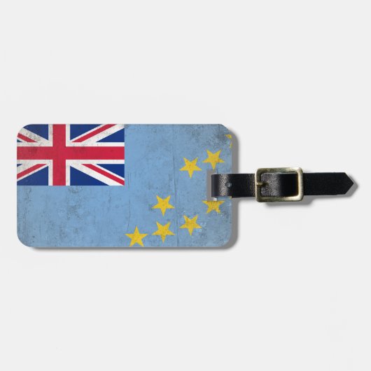 Tuvalu Bagagelabel (Voorkant horizontaal)