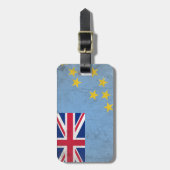 Tuvalu Bagagelabel (Voorkant verticaal)