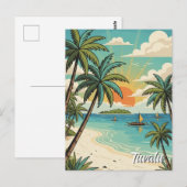 Tuvalu Briefkaart (Voorkant / Achterkant)