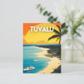 Tuvalu Briefkaart (Staand voorkant)