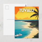 Tuvalu Briefkaart (Voorkant / Achterkant)