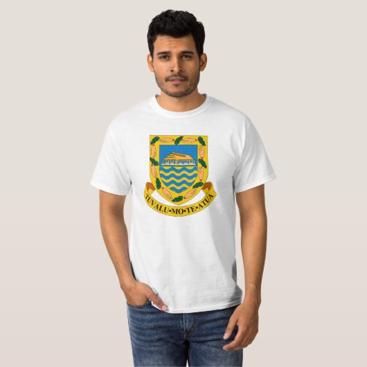 Tuvalu Coat of Arms T-Shirt (Voorkant volledig)