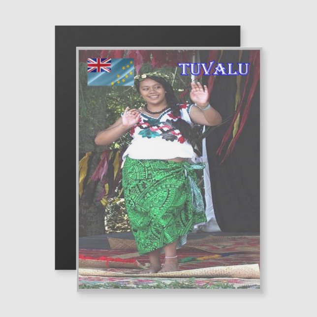 Tuvalu - Dancer - (Voorkant / Achterkant)