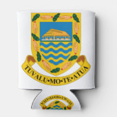 tuvalu emblem blikjeskoeler (Achterkant)