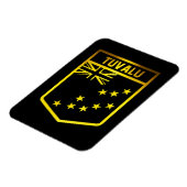 Tuvalu Emblem Magneet (Linkerzijde)