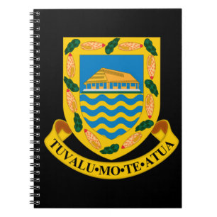 tuvalu emblem notitieboek