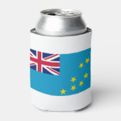 Tuvalu Flag Blikjeskoeler (Blikje Voorkant)