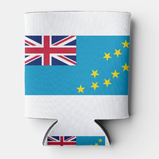 Tuvalu Flag Blikjeskoeler (Voorkant)