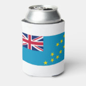 Tuvalu Flag Blikjeskoeler (Blikje Achterkant)