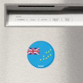 Tuvalu Flag Charming Patriotic Magneet (Insitu (Vaatwasser))
