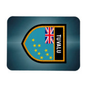 Tuvalu Flag Magneet (Horizontaal)