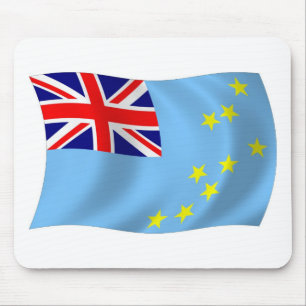 Tuvalu Flag Mousepad Muismat