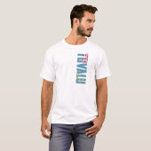 Tuvalu Flag T-shirt (Voorkant volledig)