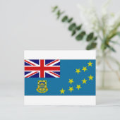 Tuvalu State Flag Briefkaart (Staand voorkant)