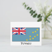 Tuvalu (Tuvaluan)-vlag Briefkaart (Staand voorkant)