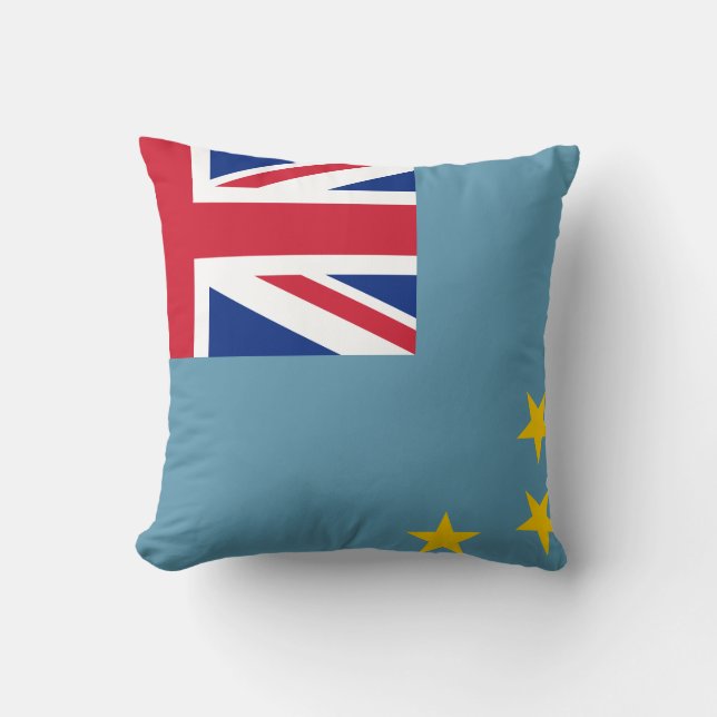 Tuvalu (Tuvaluan)-vlag Kussen (Voorkant)