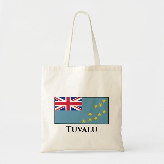 Tuvalu (Tuvaluan)-vlag Tote Bag (Voorkant)