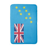 Tuvalu vlag badmat (Voorkant Verticaal)
