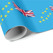 Tuvalu vlag cadeaupapier (Rol Hoek)
